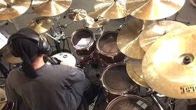 灌篮高手架子鼓视频,热血青春的鼓点共鸣